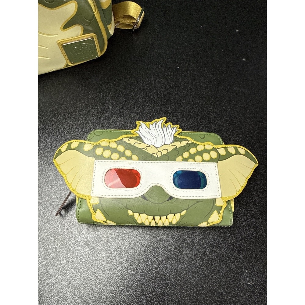 Loungefly Funko Pop Gremlins Mini Backpack 3D Glasses With Wallet - Picture 11 of 13